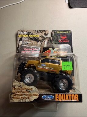 Ford Equator Vintage battery powered toy- Gold and Black